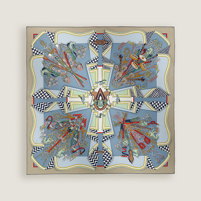 Bouquets Sellier scarf 70 | Hermès USA
